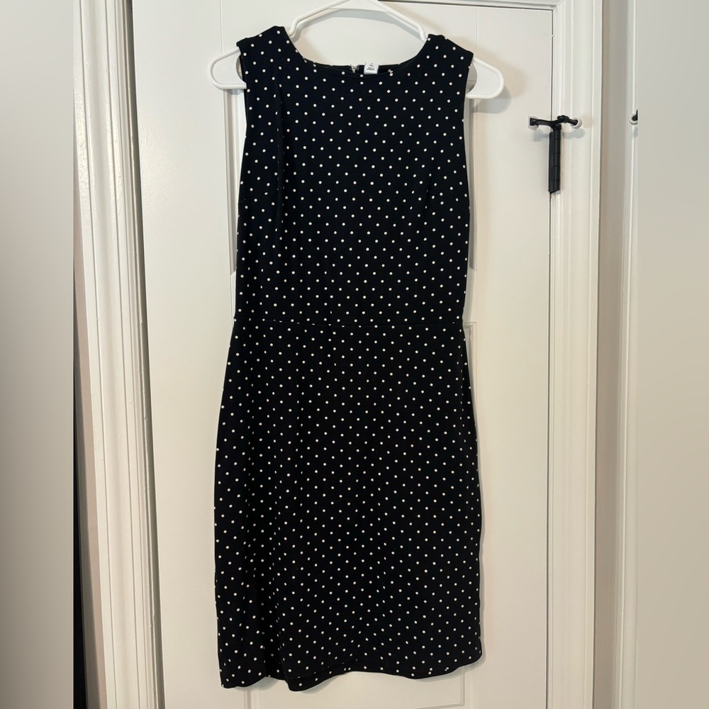 Classic Black Polka Dot Dress